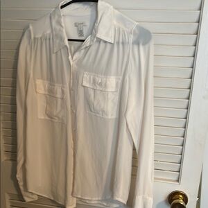 White Button-Up Shirt
